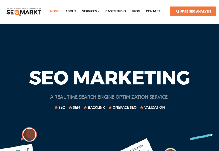 SEOMarkt HTML5 Template SEOMarkt HTML5 Template