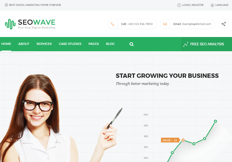 Seo Wave HTML5 Template Seo Wave HTML5 Template