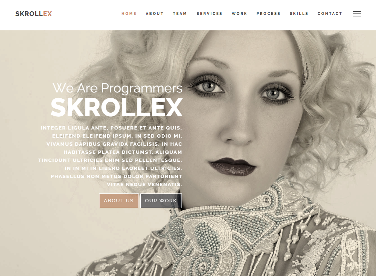 Skrollex HTML5 Template Skrollex HTML5 Template