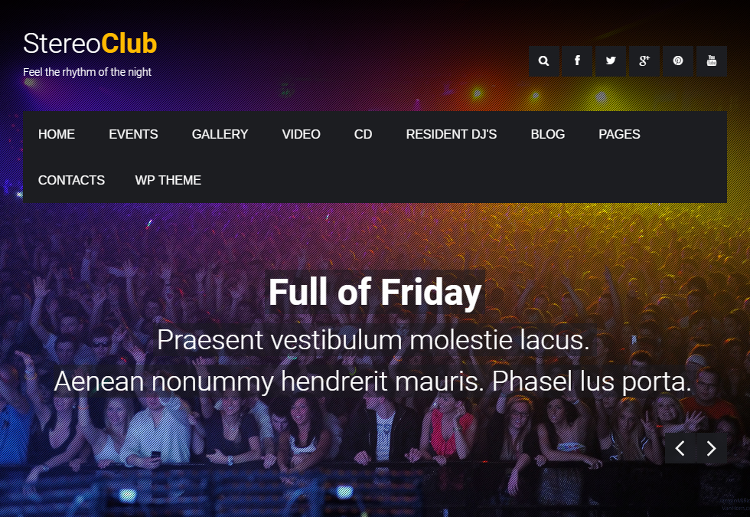 StereoClub HTML5 Template StereoClub HTML5 Template