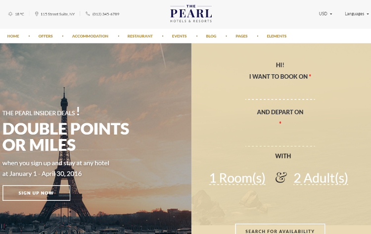 ThePearl Drupal Theme