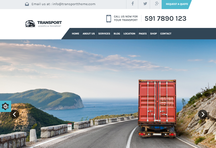 Transport HTML5 Template