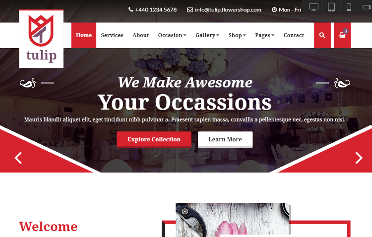 Tulip HTML5 Template