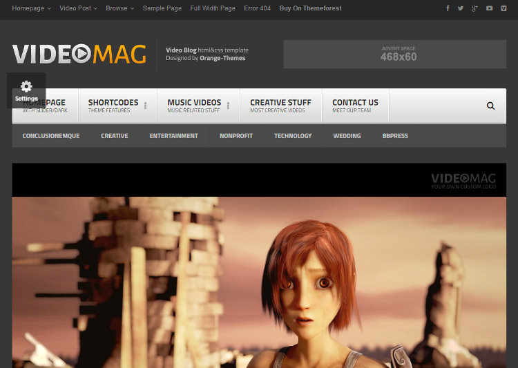 VideoMag HTML5 Template VideoMag HTML5 Template