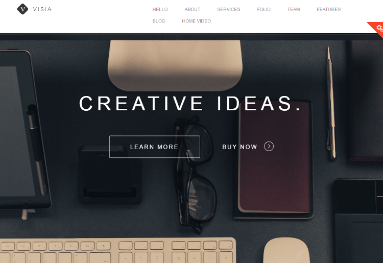 Visia Drupal Theme
