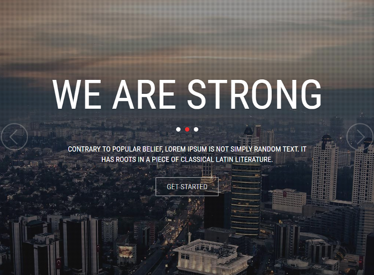 Wisten HTML5 Template Wisten HTML5 Template