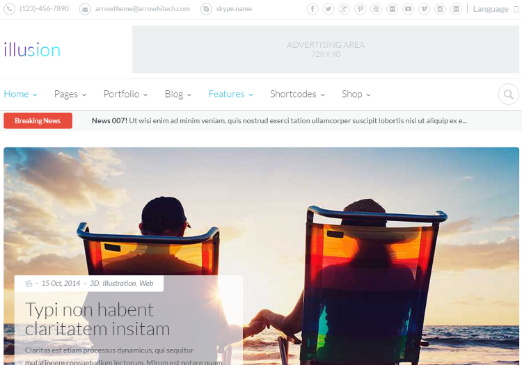 illusion Drupal Theme illusion Drupal Theme