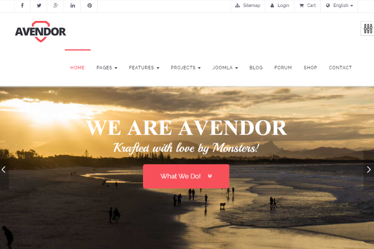 AVENDOR Joomla Template AVENDOR Joomla Template