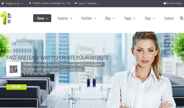 All In One Joomla Template All In One Joomla Template