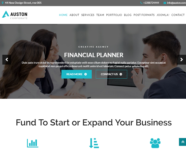 Auston Joomla Template Auston Joomla Template