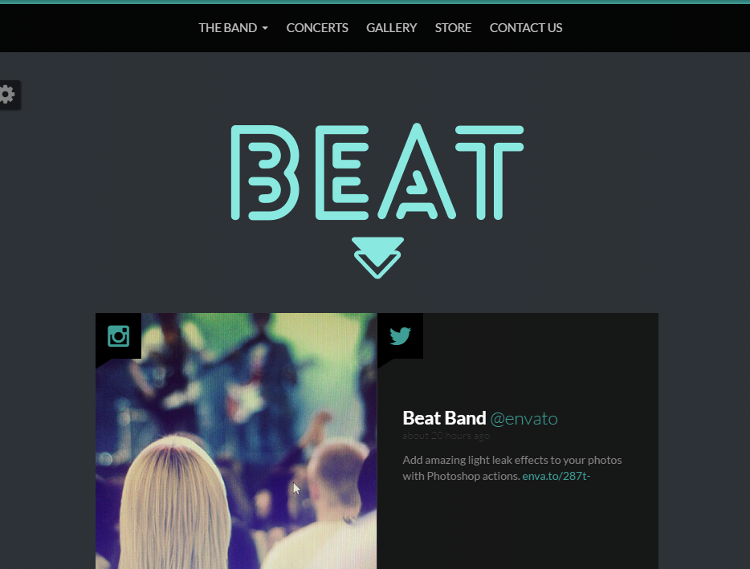 Beat Joomla Template Beat Joomla Template