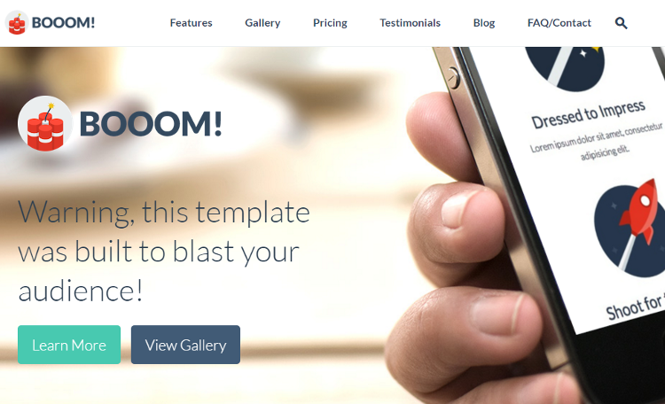 Booom MODX Theme Booom MODX Theme