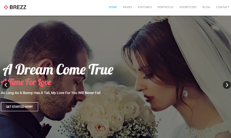 Brezz Wedding Joomla Template