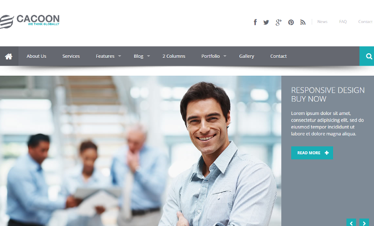 Cacoon Joomla Template