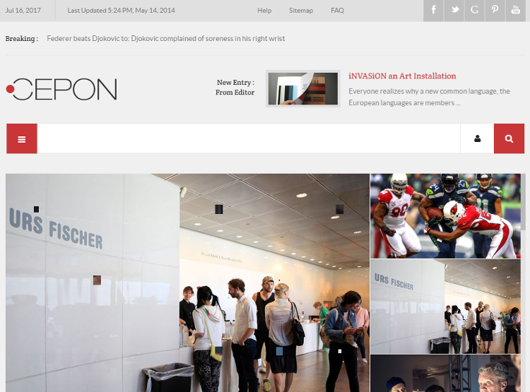 Cepon Joomla Template Cepon Joomla Template