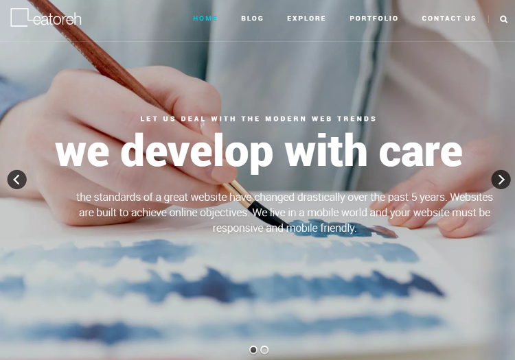 Eatoreh Joomla Template