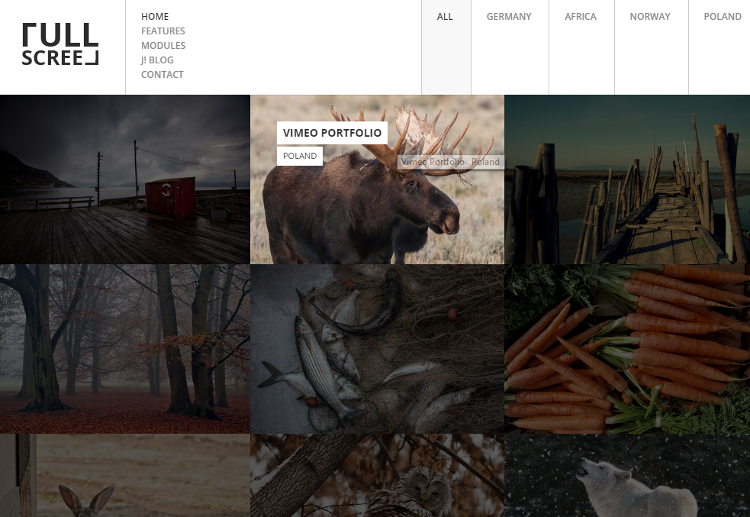FULLSCREEN Joomla Template FULLSCREEN Joomla Template