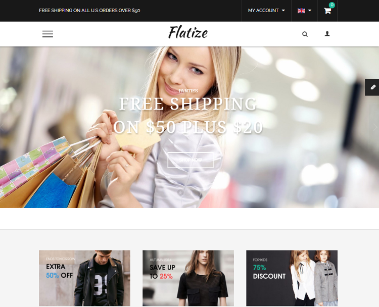 Flatize Joomla Template Flatize Joomla Template