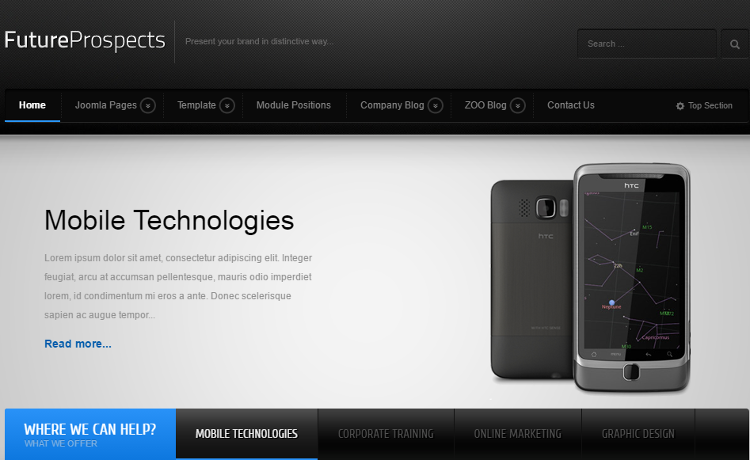 FutureProspects Joomla Template