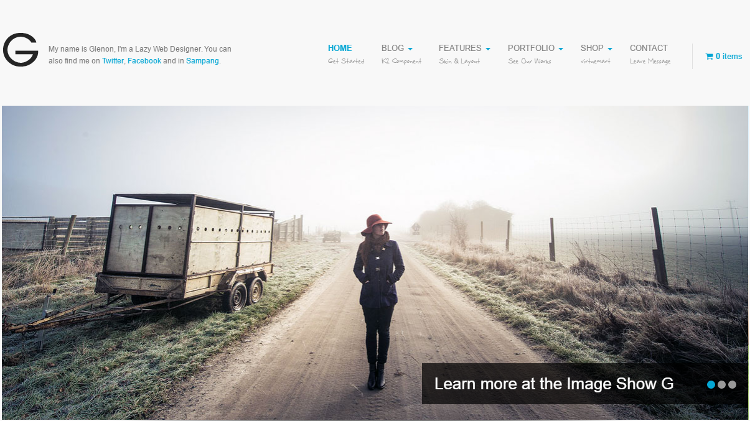 Glenon Joomla Template