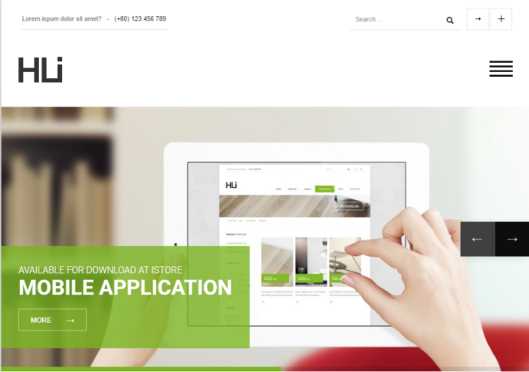 HLI Joomla Template