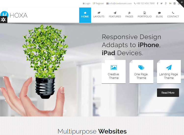 Hoxa Joomla Template Hoxa Joomla Template