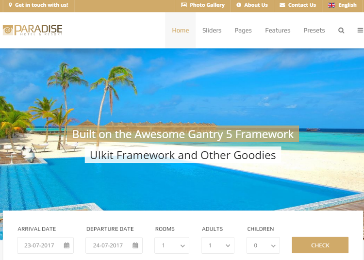 IT Paradise Joomla Template