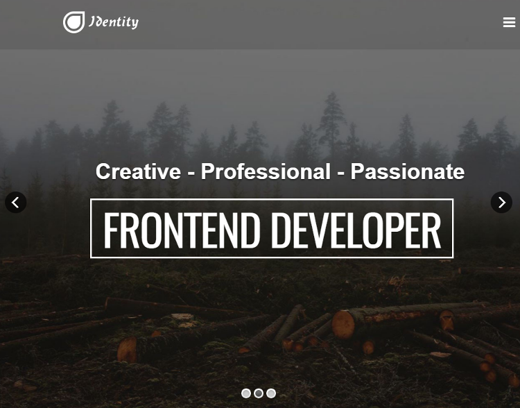 Identity Joomla Template Identity Joomla Template