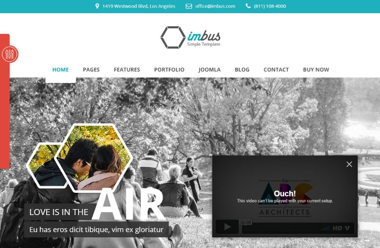 Imbus Joomla Template