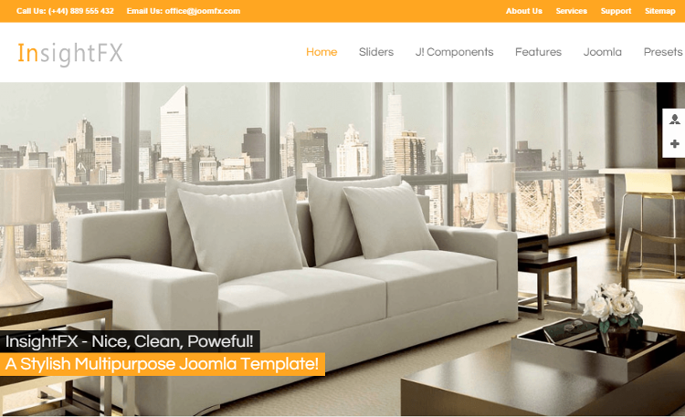 InsightFX Joomla Template InsightFX Joomla Template