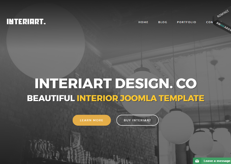 InteriArt Joomla Template