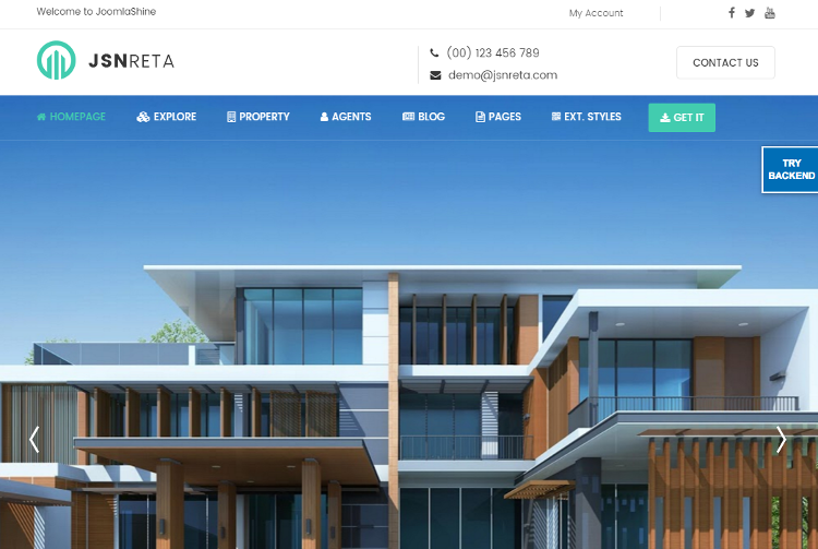 JSN Reta Joomla Template