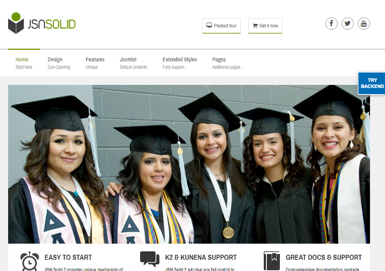 JSN Solid Joomla Template