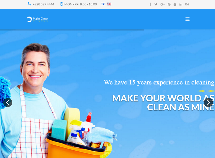 Make Clean Joomla Template Make Clean Joomla Template
