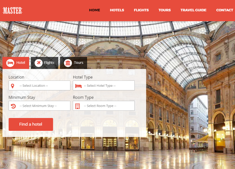 Master Joomla Template
