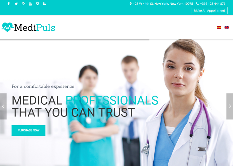 Medipuls Joomla Template