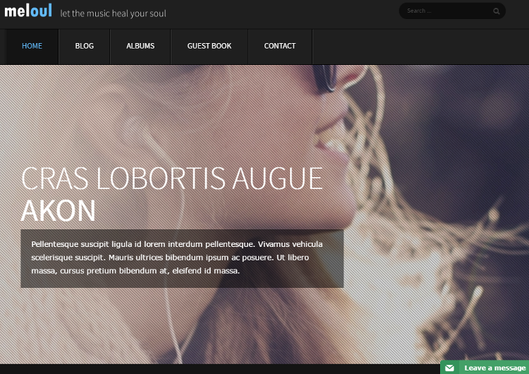 Meloul Joomla Template Meloul Joomla Template