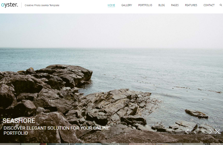 Oyster Joomla Template Oyster Joomla Template