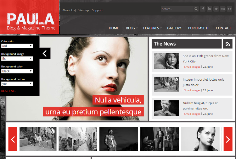 Paula Joomla Template Paula Joomla Template