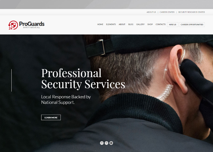 ProGuards WordPress Theme