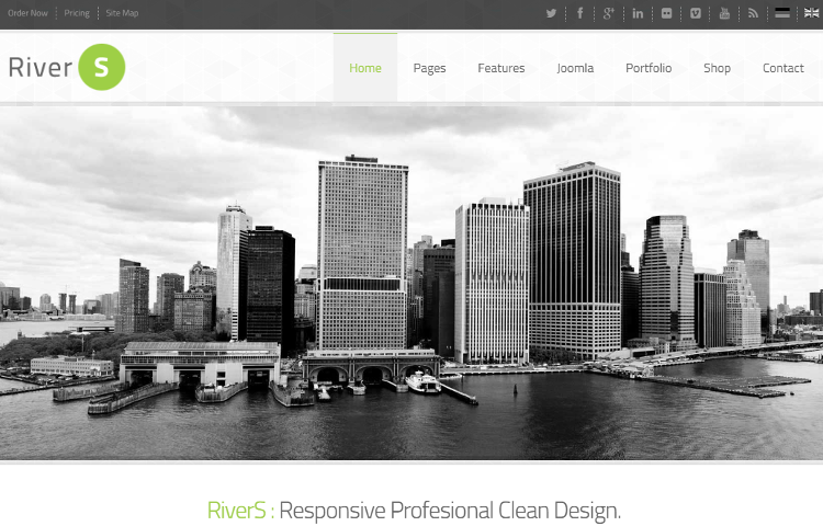 RiverS Joomla Template