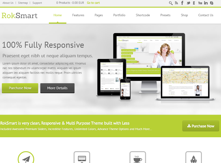 RokSmart Joomla Template RokSmart Joomla Template