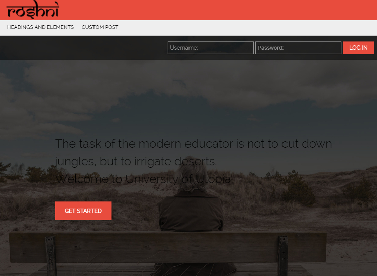 Roshni Moodle Theme Roshni Moodle Theme
