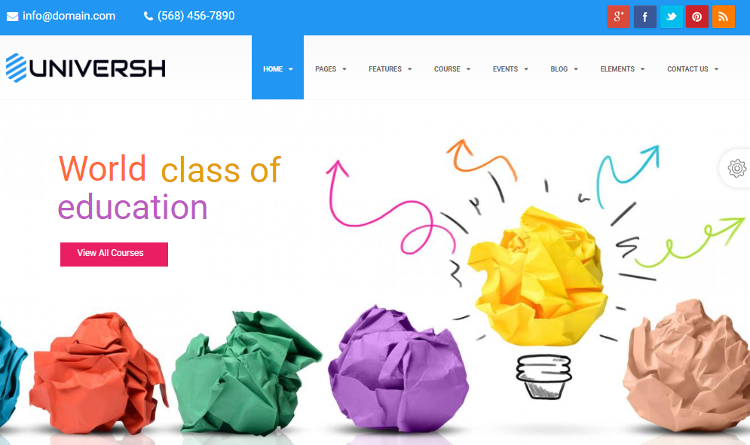 Universh Drupal Theme