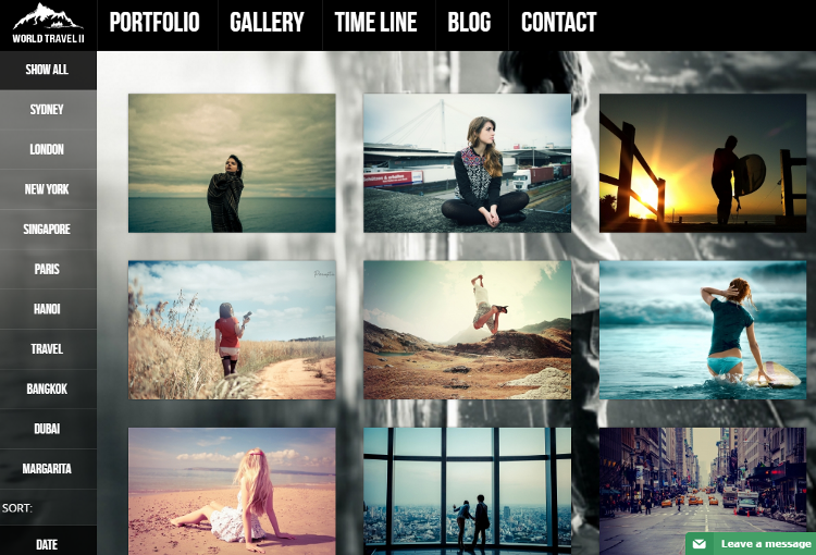 World Travel Joomla Template