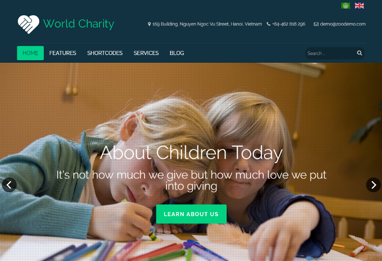 ZT Charity Joomla Template