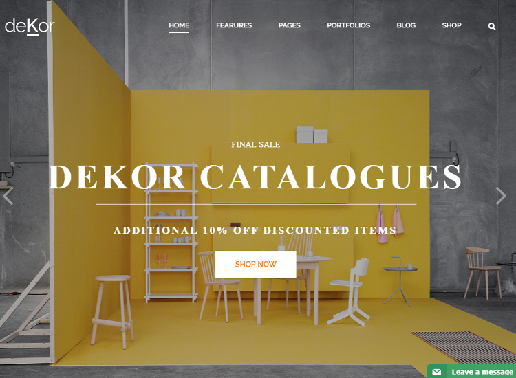 deKor Joomla Template