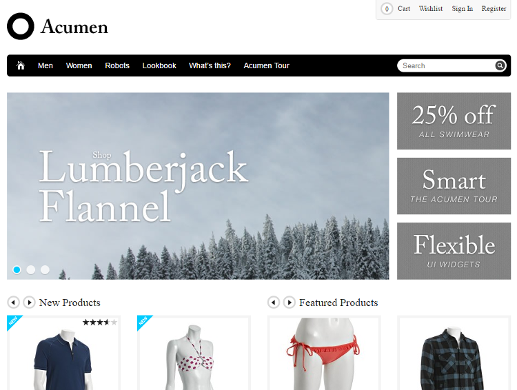 Acumen Magento Theme
