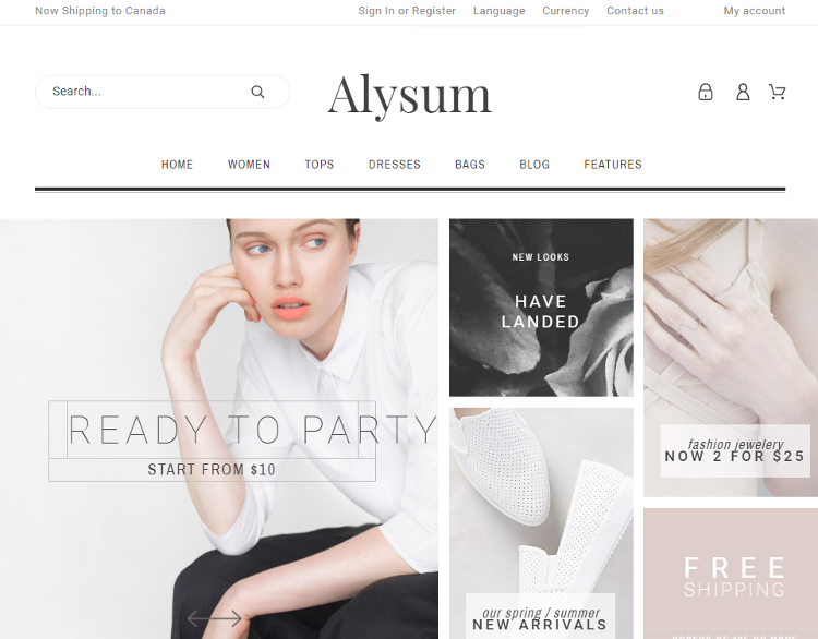 Alysum PrestaShop Theme Alysum PrestaShop Theme