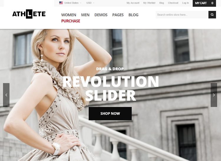 Athlete Magento Theme